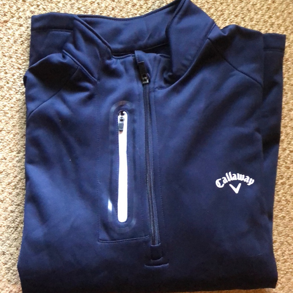 Callaway golf brand new men's zip up